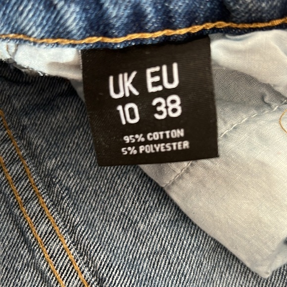 Pretty little thing jeans 80's inspired. Women's size UK 10 - Picture 9 of 14